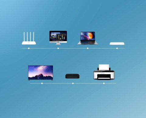 Patchcord kabel przewód sieciowy Ethernet RJ45 Cat 6 UTP 1000Mbps 2m Patchcord kabel przewód sieciowy Ethernet RJ45 Cat 6 UTP 1000Mbps 2m