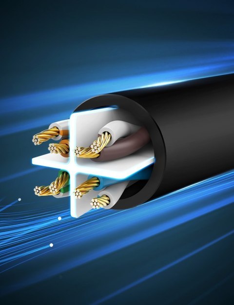 Patchcord kabel przewód sieciowy Ethernet RJ45 Cat 6 UTP 1000Mbps 2m Patchcord kabel przewód sieciowy Ethernet RJ45 Cat 6 UTP 1000Mbps 2m
