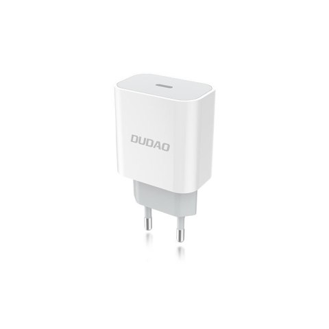 Szybka ładowarka sieciowa EU USB-C PD + przewód Lightning do iPhone 1m biały Szybka ładowarka sieciowa EU USB-C PD + przewód Lightning do iPhone 1m biały