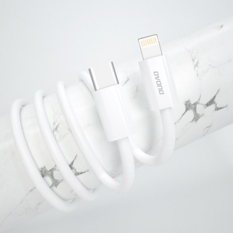 Szybka ładowarka sieciowa EU USB-C PD + przewód Lightning do iPhone 1m biały Szybka ładowarka sieciowa EU USB-C PD + przewód Lightning do iPhone 1m biały