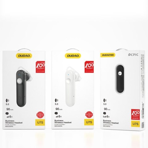 Bezprzewodowa słuchawka zestaw słuchawkowy Bluetooth 5.0 czarny Bezprzewodowa słuchawka zestaw słuchawkowy Bluetooth 5.0 czarny