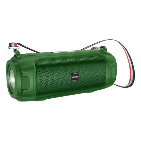 4w1 Głośnik bezprzewodowy 5W Bluetooth 5.0 radio FM panel solarny latarka zielony 4w1 Głośnik bezprzewodowy 5W Bluetooth 5.0 radio FM panel solarny latarka zielony