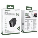 Ładowarka sieciowa A102 GaN USB-C PD 30W - czarna