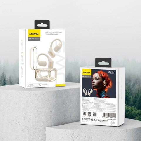 Słuchawki bezprzewodowe U17Pro nauszne z Bluetooth 5.3 i ANC - białe Słuchawki bezprzewodowe U17Pro nauszne z Bluetooth 5.3 i ANC - białe
