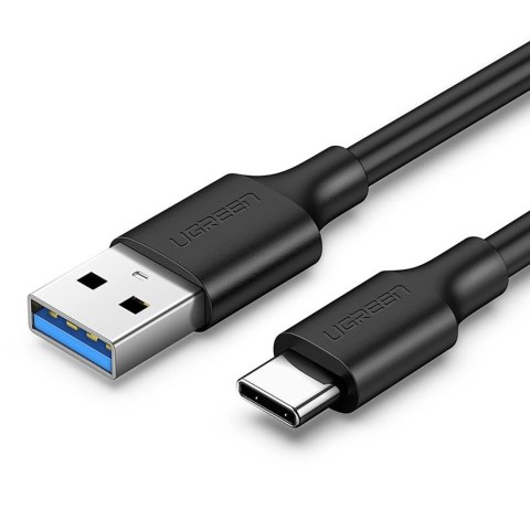 Kabel przewód USB-A 3.0 - USB-C 3A 0.5m - czarny Kabel przewód USB-A 3.0 - USB-C 3A 0.5m - czarny