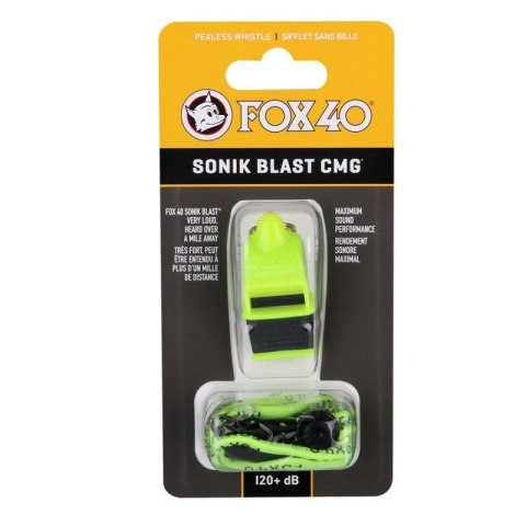 Gwizdek Fox 40 CMG Sonik Blast 9203-3608 120 dB Gwizdek Fox 40 CMG Sonik Blast 9203-3608 120 dB