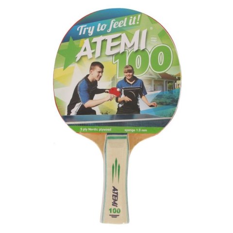 Rakietka do tenista stołowego Atemi 100 S214551 N/A Rakietka do tenista stołowego Atemi 100 S214551 N/A