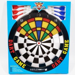 Tarcza Dart plastikowa 40 cm + 6 rzutek BT26903/EBO01316 N/A