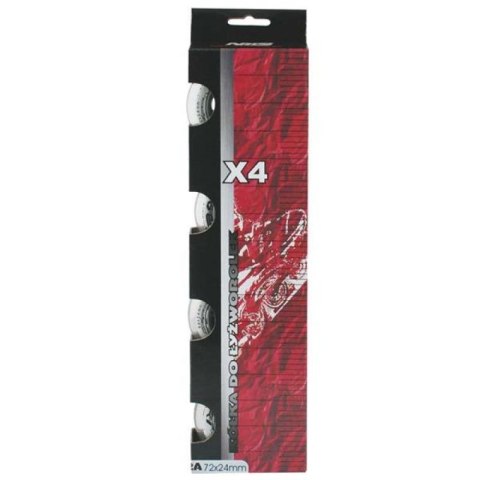 Kółka Nils Extreme PU 72x24 82A (4 szt.) N/A Kółka Nils Extreme PU 72x24 82A (4 szt.) N/A
