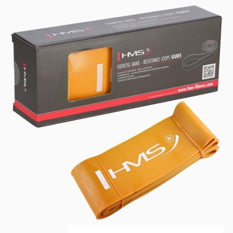 Guma do ćwiczeń HMS ORANGE GU05 101x4,5x2080 mm N/A Guma do ćwiczeń HMS ORANGE GU05 101x4,5x2080 mm N/A