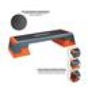 Step do aerobiku HMS Premium AS007 BLACK/ORANGE N/A