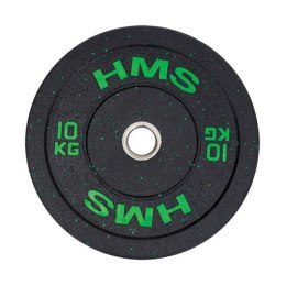 Talerz olimpijski HMS BUMPER GREEN 10 kg HTBR10 N/A