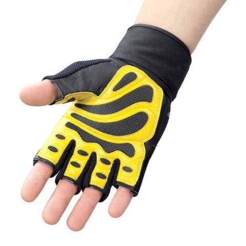 Rękawice na siłownię Black/Yellow HMS RST01 r.XL N/A Rękawice na siłownię Black/Yellow HMS RST01 r.XL N/A