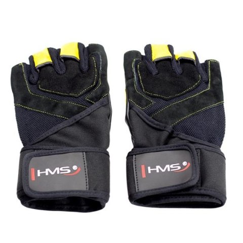 Rękawice na siłownię Black/Yellow HMS RST01 r.XL N/A Rękawice na siłownię Black/Yellow HMS RST01 r.XL N/A