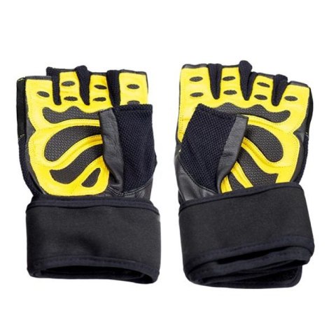 Rękawice na siłownię Black/Yellow HMS RST01 r.XL N/A Rękawice na siłownię Black/Yellow HMS RST01 r.XL N/A