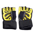 Rękawice na siłownię Black/Yellow HMS RST01 r.XXL N/A