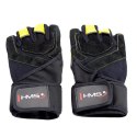 Rękawice na siłownię Black/Yellow HMS RST01 r.XXL N/A