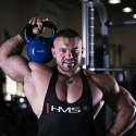 Kettlebell żeliwny Blue HMS KNV04 N/A