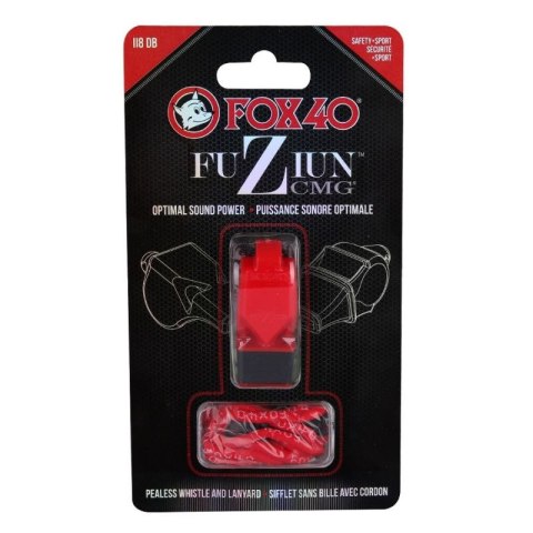 Gwizdek Fox 40 Fuziun CMG czerwony 118 dB Gwizdek Fox 40 Fuziun CMG czerwony 118 dB