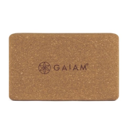 Kostka do jogi GAIAM z korka 52292 N/A Kostka do jogi GAIAM z korka 52292 N/A