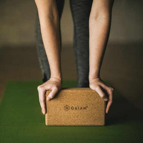 Kostka do jogi GAIAM z korka 52292 N/A Kostka do jogi GAIAM z korka 52292 N/A