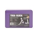 Kostki do jogi KJ01 PURPLE YOGA HMS 17-44-251 N/A