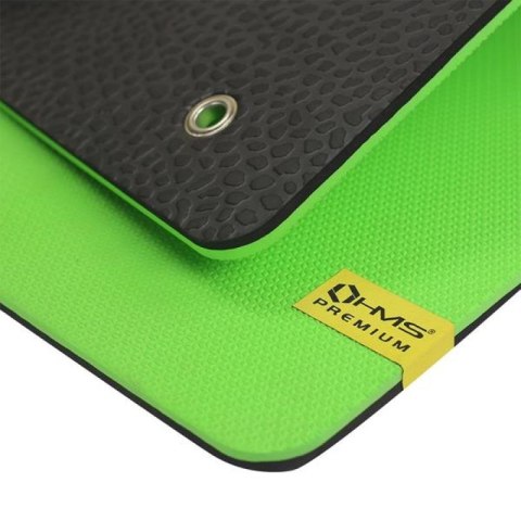 Mata fitness klubowa z otworami HMS Premium MFK01 Green-Black N/A Mata fitness klubowa z otworami HMS Premium MFK01 Green-Black N/A