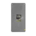 Mata fitness klubowa z otworami HMS Premium MFK02 Grey-Black N/A