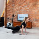 Mata fitness klubowa z otworami HMS Premium MFK02 Grey-Black N/A