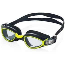 Okulary pływackie Aqua-Speed Calypso czarno-zielone senior