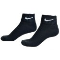 Skarpety Nike Value Cotton Quarter 3pary SX4926 001 L: 42-46