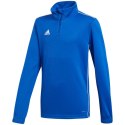 Bluza adidas Core 18 Training Top niebieska JR CV4140 116cm