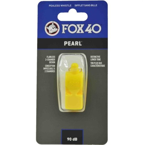 Gwizdek FOX 40 Pearl bez sznurka 9702-0208 żółty Gwizdek FOX 40 Pearl bez sznurka 9702-0208 żółty