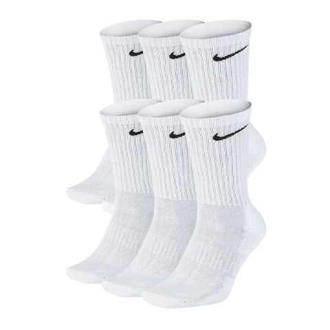 Skarpety Nike Everyday Cushion Crew 6Pak SX7666-100 47 - 50 Skarpety Nike Everyday Cushion Crew 6Pak SX7666-100 47 - 50