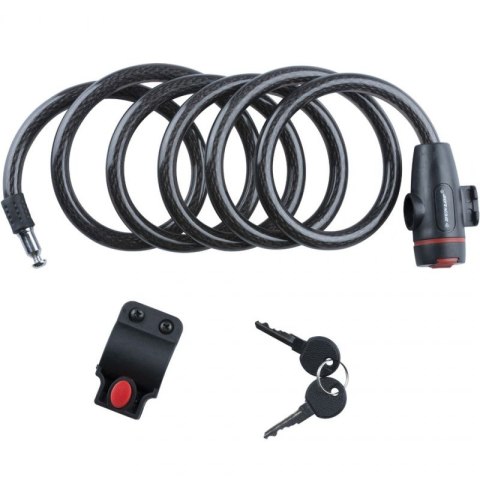 Zapięcie rowerowe Dunlop spiral cable lock 12 mm ST 56376 N/A Zapięcie rowerowe Dunlop spiral cable lock 12 mm ST 56376 N/A