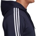 Bluza adidas Essentials 3 Stripes FZ Fleece M DU0475 S