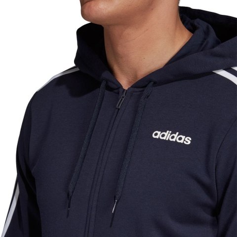 Bluza adidas Essentials 3 Stripes FZ Fleece M DU0475 S Bluza adidas Essentials 3 Stripes FZ Fleece M DU0475 S