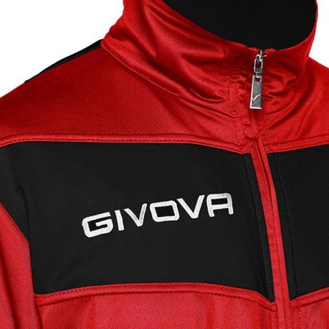 Dres Givova Tuta Visa TR018 1210 czerwony/czarny XL Dres Givova Tuta Visa TR018 1210 czerwony/czarny XL