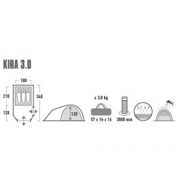 Namiot High Peak Kira 3 10370 N/A