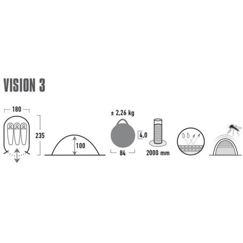 Namiot High Peak Vision 3 10290 N/A Namiot High Peak Vision 3 10290 N/A