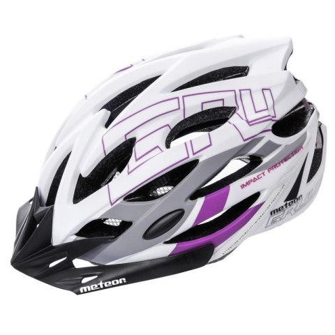 Kask rowerowy Meteor Gruver 24753-24755 uniw Kask rowerowy Meteor Gruver 24753-24755 uniw
