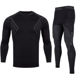 Bielizna termoaktywna Alpinus Active Base Layer Set czarno-szara M GT43257 S