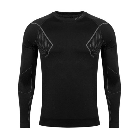 Koszulka termoaktywna Alpinus Active Base Layer czarno-szara M GT43189 S Koszulka termoaktywna Alpinus Active Base Layer czarno-szara M GT43189 S