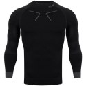 Koszulka termoaktywna Alpinus Tactical Base Layer czarno-szara M GT43219 S