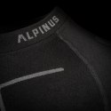 Koszulka termoaktywna Alpinus Tactical Base Layer czarno-szara M GT43219 S
