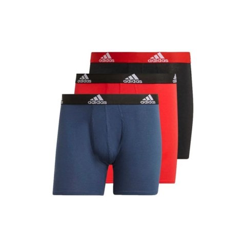 Bielizna adidas Logo Boxer Briefs 3 Pairs M GN2018 S Bielizna adidas Logo Boxer Briefs 3 Pairs M GN2018 S