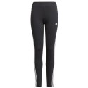 Legginsy adidas D2M 3 Stripes Tight Jr GN1453 152 cm