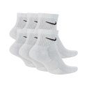 Skarpety Nike Everyday Cushion Ankle 6Pak SX7669-100 L ( 42 - 46 )