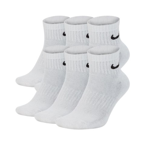 Skarpety Nike Everyday Cushion Ankle 6Pak SX7669-100 M ( 38 - 42 )