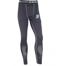 Spodnie Ribano z rzepami BlueSports JR M